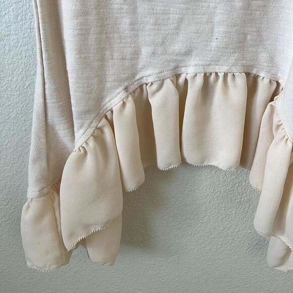 Mia Joy cream sparkle tunic toddler size 2 - Picture 3 of 7